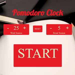 Pomodoro clock