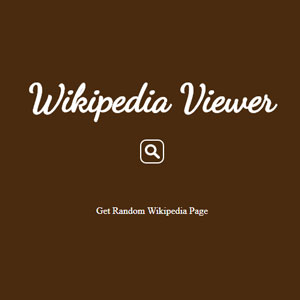 Wikipedia viewer